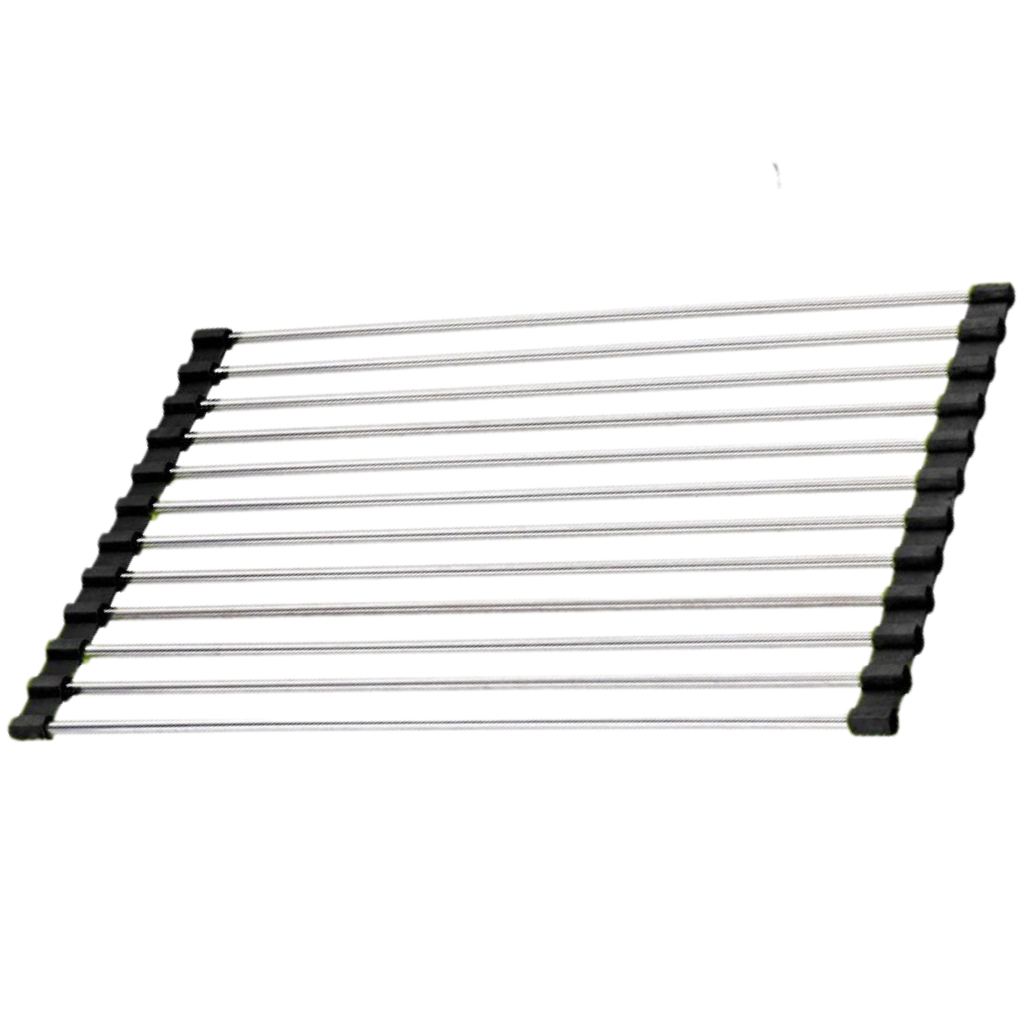 Escorredor de aço inoxidável Pipishell para louças e alimentos, com 12 tubos de 220mm x 470mm, utensílios de cozinha.