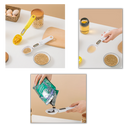 Colher de medição com balança de precisão, display LCD, utensílio de cozinha da marca Genérica, para medições exatas.