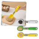 Colher de medição com balança e tela LCD da marca Genérica, utensílio de cozinha para pesar ingredientes com precisão.