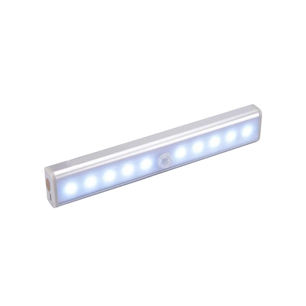 Luminária LED magnética Seenda com sensor de movimento, iluminação moderna de 15cm, ideal para ambientes internos e externos.