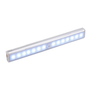 Luminária LED magnética Seenda com sensor de movimento, 21cm, iluminando ambientes com luz branca eficiente.