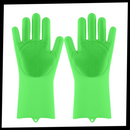 Luvas de silicone para limpeza doméstica da Munchen, resistentes e reutilizáveis, ideais para lavar louças e tarefas de casa