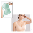 Soutien-gorge ultrafino sem costura em seda glace da Eopuing, confortável e invisível sob roupas.