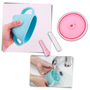 Copo de silicone com bico para bebês da Sunri, ideal para alimentação e aleitamento infantil, com design seguro e flexível.