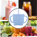 Copo com bico de silicone para bebês da Sunri, ideal para alimentação e aleitamento, com design versátil e seguro para uso infantil.