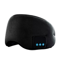 Máscara de sono Bluetooth Merotable preta, ajuda a bloquear a luz e permite ouvir músicas para um sono mais relaxante.