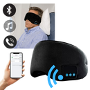 Máscara de sono Bluetooth Merotable, ajuda ao sono, com design confortável e tecnologia sem fio para relaxamento e descanso.