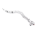 Brinquedo de serpente interativa para gatos da Bsmean, controle remoto, acessório divertido para estimular seu felino.