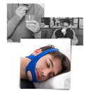 Mentonnière anti-ronflement Tebru, ajuda a reduzir o ronco e melhora o sono, com design confortável para uso noturno.