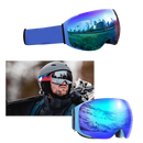 Óculos de proteção para neve Outdoormaster com armação ajustável e pacote de lentes para atividades de inverno.