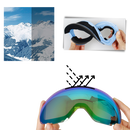 Óculos de proteção para neve Outdoormaster com lentes antiventosidade, ideal para atividades e esportes de inverno.