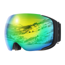Óculos de proteção para neve Outdoormaster com lentes extras, ideal para esportes de inverno e atividades ao ar livre na neve.