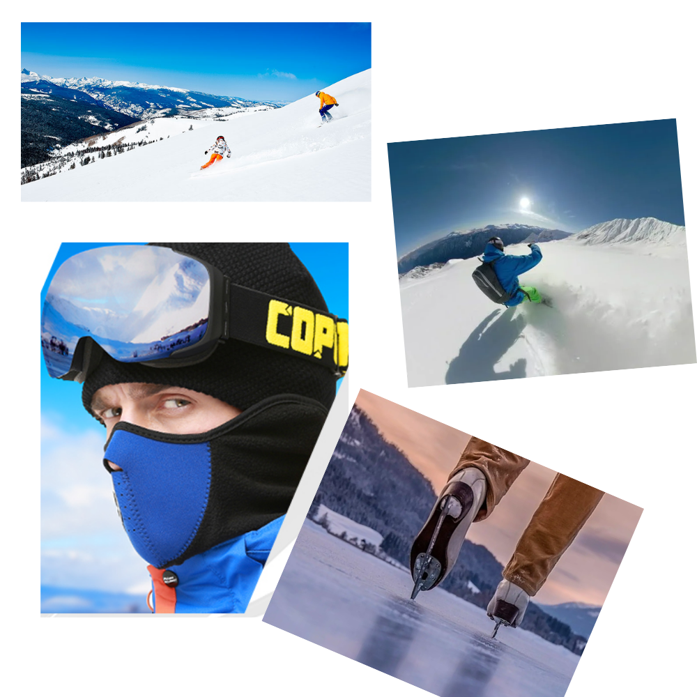 Óculos de proteção para neve Outdoormaster com lente extra, ideal para atividades e esportes de inverno.
