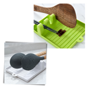 Suporte para utensílios de cozinha Pakewalm, para espátulas e colheres, feito de material resistente para organização na cozinha.