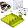Suporte para utensílios de cozinha e confeitaria Pakewalm para espátulas e colheres, em material resistente para organização na bancada.