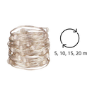 Guirlandes luminosas LED Dystyle, luminária decorativa com luzes brilhantes e fio flexível para ambientes internos e externos.