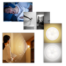 Sensor de luz LED Tsv com detector de movimento, design moderno, iluminando espaços automaticamente com eficiência.