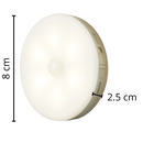 Sensor de luz LED Tsv com detector de movimento, compacto e moderno, para iluminação automática com sensor de presença.