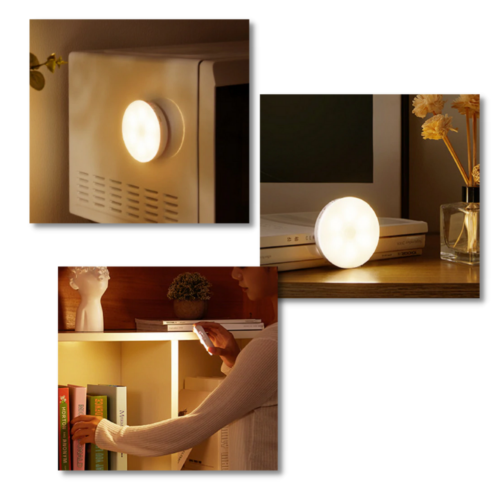 Sensor de luz LED Tsv com detector de movimento, iluminação versátil e eficiente para ambientes internos e externos