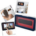 Suporte mural à prova d água para telefone Ftltop, fixado na parede, ideal para uso em ambientes úmidos com telefone celular.