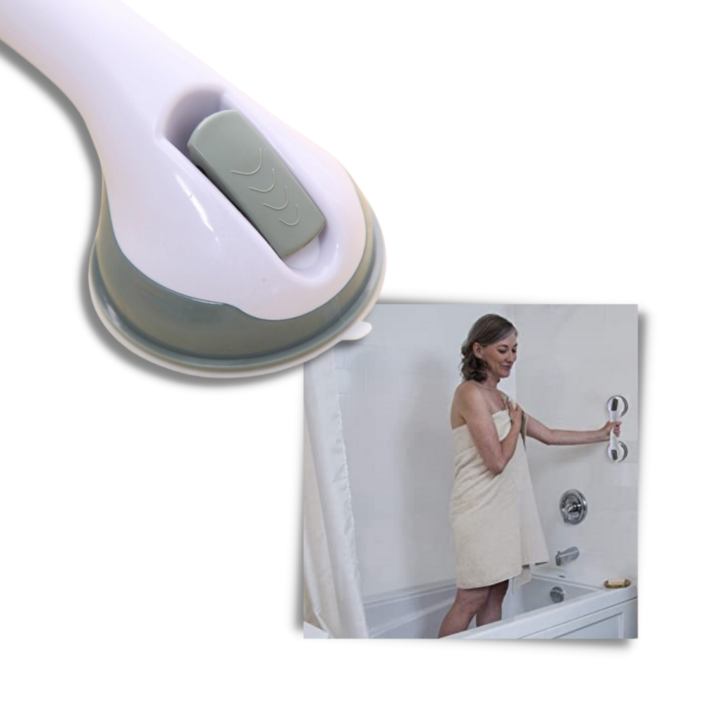 Barra de apoio de banho e ducha Rockjoy, barra de segurança para banheiro, fácil de segurar e auxiliar na estabilidade.