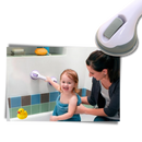 Barra de apoio de banho e ducha Rockjoy, segura e resistente, ideal para segurança infantil no banheiro