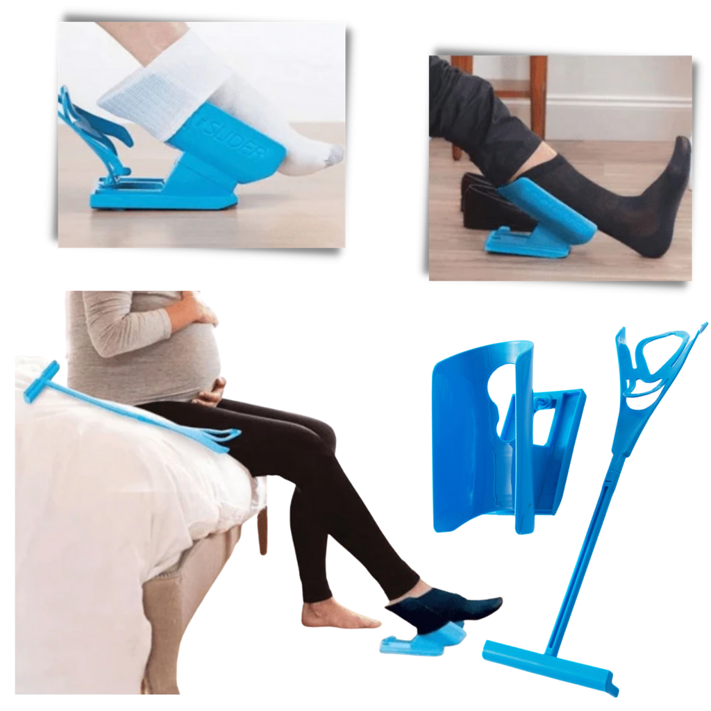 Acessório para calçados Outad Enfile chaussette, ajuda a colocar meias de forma fácil e rápida.