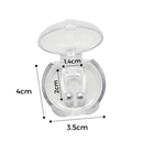 Filtro nasal anti-ronco Supremaimer, dispositivo para auxiliar no sono, com plug nasal para reduzir o ronco.