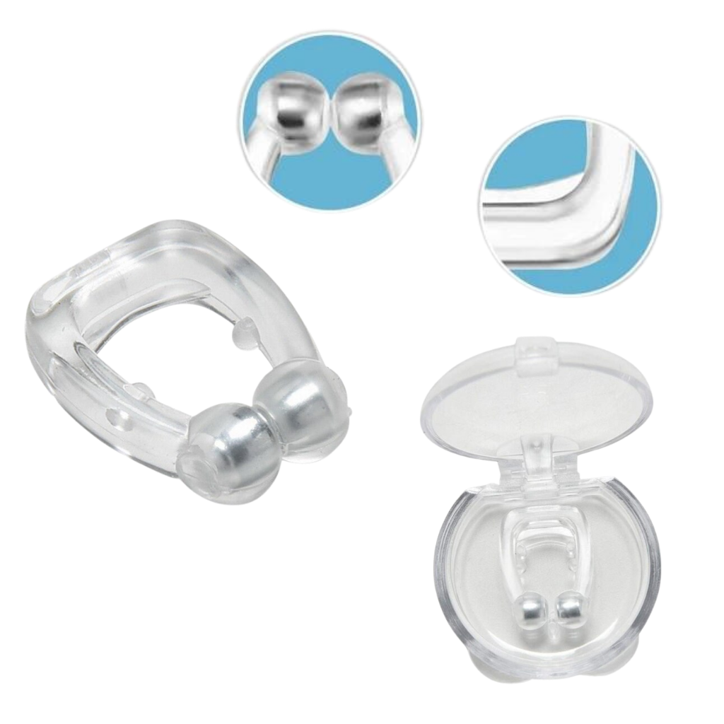 Dispositivo nasal anti-roncador Supremaimer, ajuda a reduzir o ronco com material de alta qualidade, ideal para melhorar o sono.