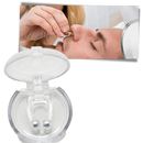 Dispositivo nasal anti-roncamento Supremaimer, ajuda a melhorar a respiração e reduzir o ronco durante o sono.