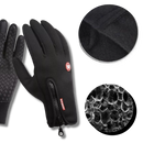 Gants térmicos unissex da Sodial feitos de material isolante, ideais para proteção contra frio extremo.