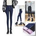 Jeggings térmicos de lã polaire para mulheres da marca Plush, em tecido confortável e ajustado ao corpo.