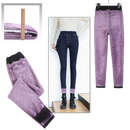 Leggings térmicos em lã polaire para mulheres da Plush, com tecido macio e confortável para o frio.
