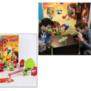 Jogo de Tictac de língua da marca Notime, brinquedo de atividade durável com peças coloridas para diversão interativa.