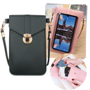Bolsa transversal Eastjing para telefone com tela sensível ao toque, saco de mão compacto e prático com bolso para smartphone.