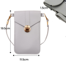 Bolsa transversal para telefone com tela sensível ao toque da Eastjing, sac à main compacto e funcional.