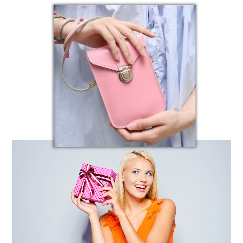 Bolsa transversal Eastjing para telefone com tela sensível ao toque, sac à main compacto e prático para uso diário.