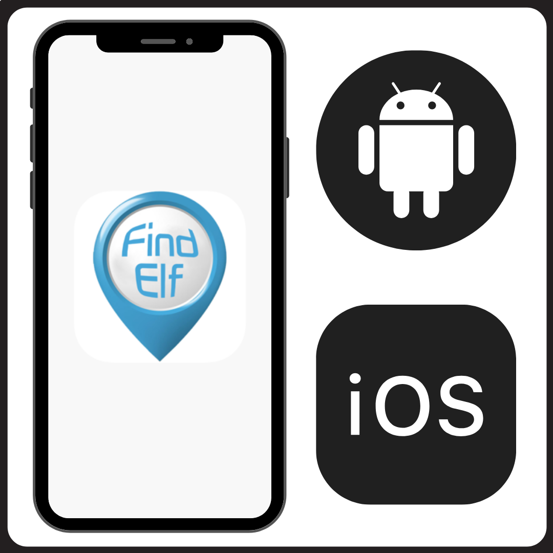 Dispositivo de rastreamento GPS Bluetooth para cães e gatos da marca Imountek, com aplicativo Android visível na imagem.