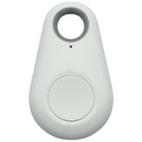 Dispositivo de rastreamento GPS Bluetooth branco para cães e gatos, da marca Imountek, com foco em segurança animal.
