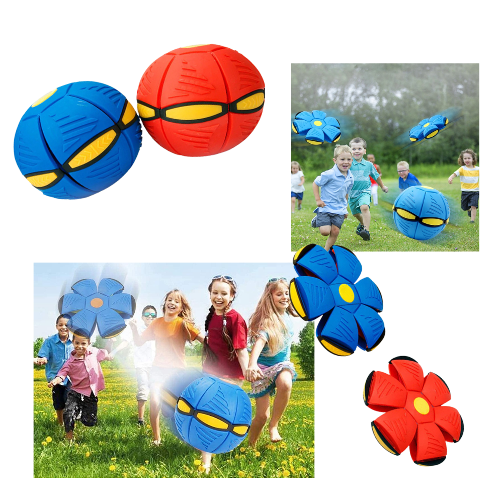 Balão mágico de OVNI da marca Namatu, brinquedo de atividade com design de UFO com cores vibrantes e detalhes brilhantes.