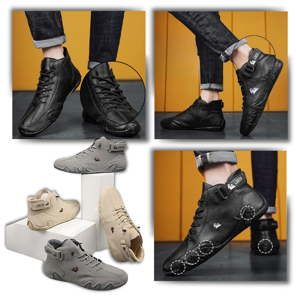 Tênis de couro suede Zizocwa, confortável, com design moderno e ajuste perfeito para uso diário.
