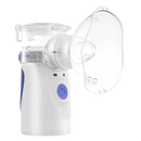 Nébulizador ultrassônico portátil Limicar para crianças e adultos, dispositivo de cuidados respiratórios em cor azul.