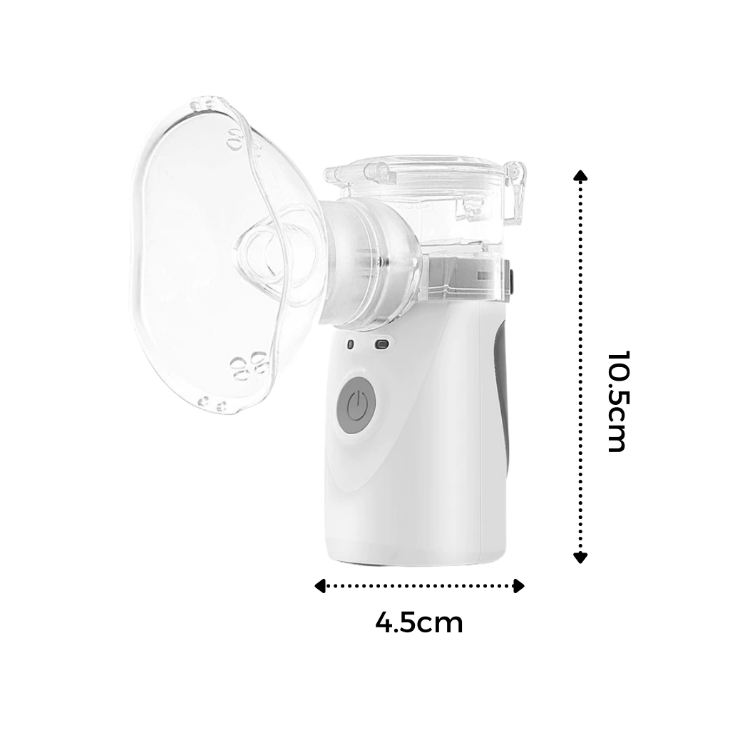 Nébulizador ultrassônico portátil Limicar para crianças e adultos, dispositivo de cuidados respiratórios compacto e eficiente