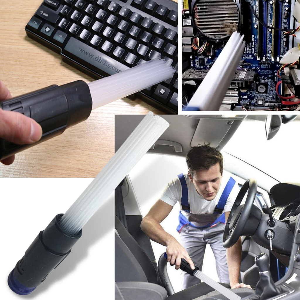 Aspirador com embout anti-pó universal da Eastjing, acessório de limpeza doméstica para remoção de poeira em diferentes superfícies