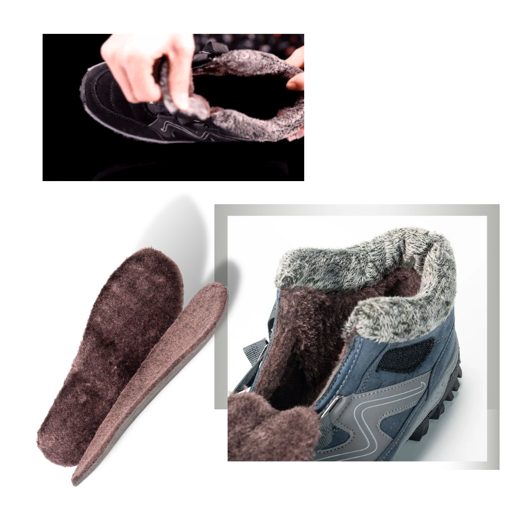 Botas de inverno em couro Byte Legend, estilo robusto com acabamento detalhado, ideal para dias frios e elegantes.