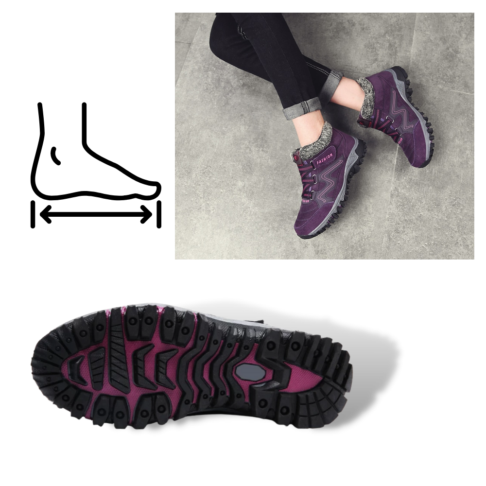 Bottes de hiver en cuir Byte Legend, chaussures chaudes et élégantes, visibles en taille et style dans l'image.