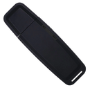 Gravador de voz USB preto da marca genérica, dispositivo compacto para gravação de áudio portátil.