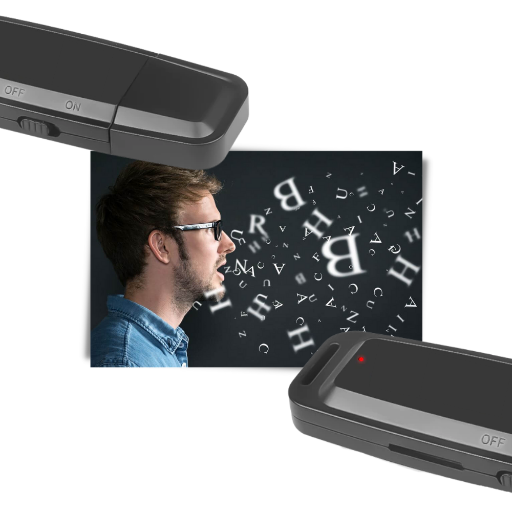 Gravador de voz USB da marca Generic, dispositivo portátil para gravação de áudio com interface USB.