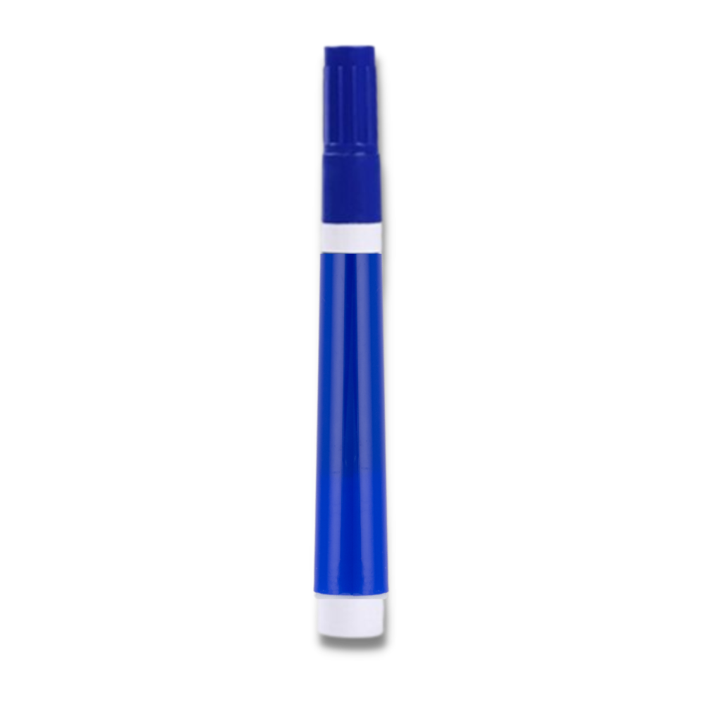 Caneta mágica de pintura sobre a água da marca Follure, com tinta azul, para desenhos e instrumentos de escrita artística.
