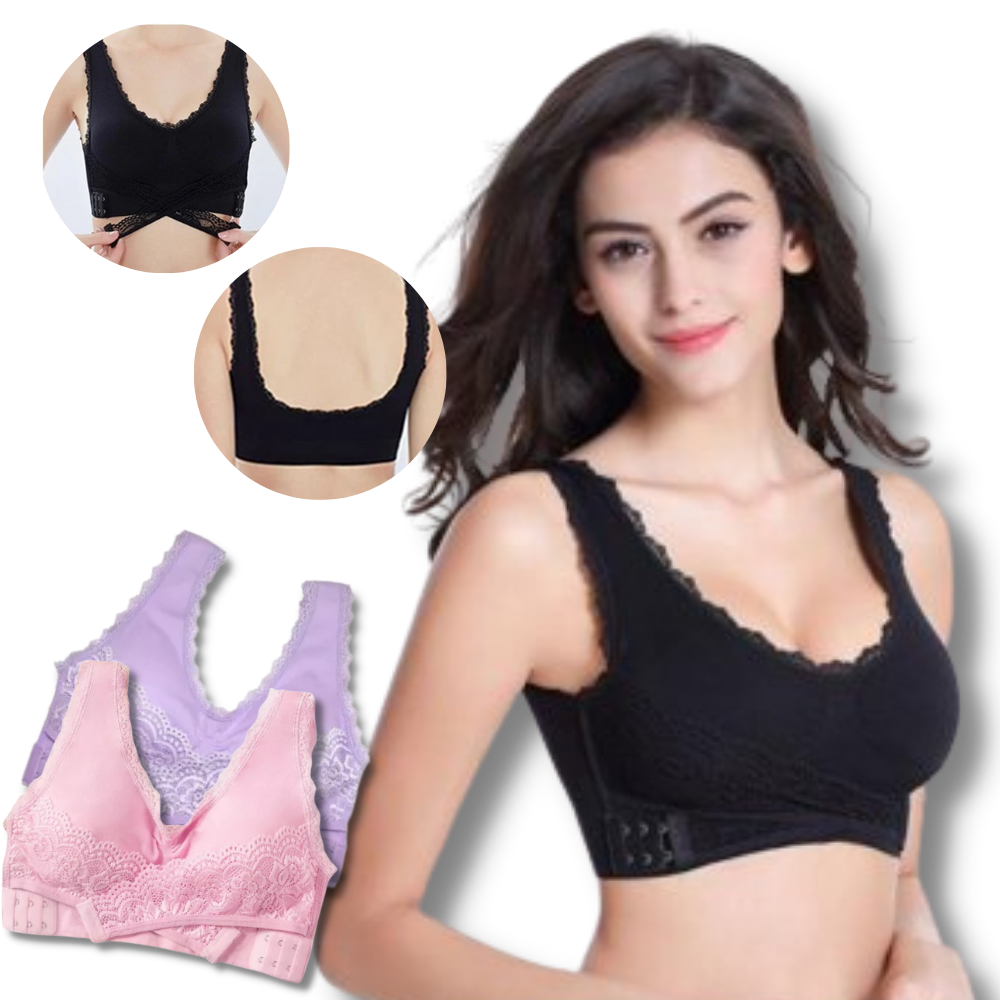Soutien-gorge push-up sem costura e sem fio da marca Bali, confortável e ideal para uso diário, com acabamento suave e invisível.